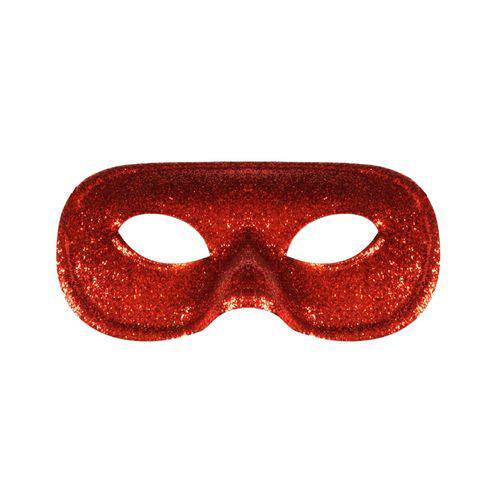 Acessório Carnaval Festa Fantasia Mascara Essencial Vermelho