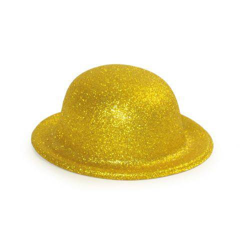 Acessório Carnaval Festa Fantasia Mini Chapéu Ouro