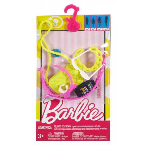 Acessórios Barbie FAB Bolsa Amarela CMR78 - Mattel