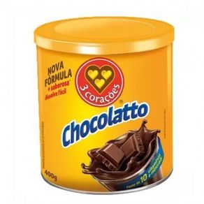 Achocolatado Chocolatto 3 Corações 400g