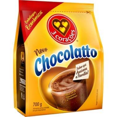 Achocolatado em Pó Chocolatto 3 Corações 700g