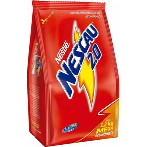 Achocolatado em Pó Instantâneo Nestlé Nescau 2.0 - 1,2kg
