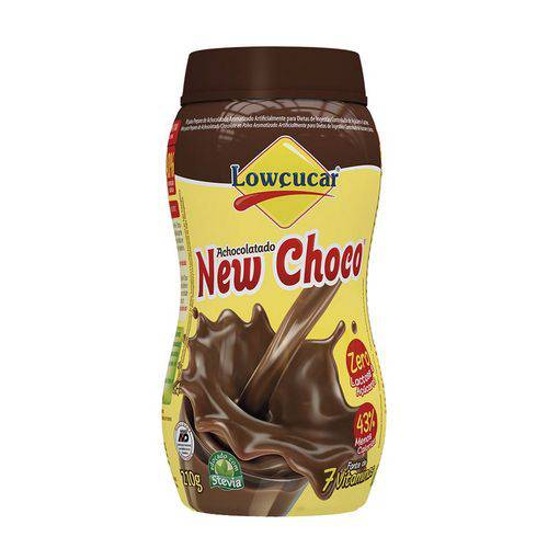 Achocolatado New Choco Zero Lactose e Açúcar - Lowçucar