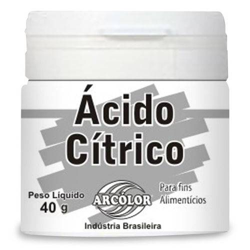 Ácido Citrico 40g - Arcolor