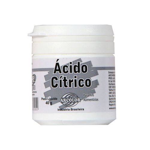 Ácido Cítrico Arcolor 40g