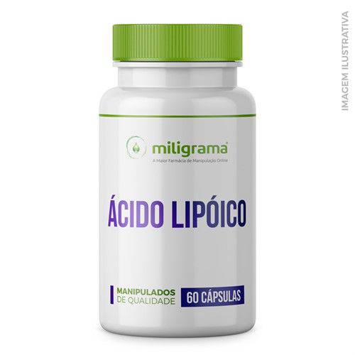 Ácido Lipóico 500 Mg - Cápsulas - 60 Cápsulas