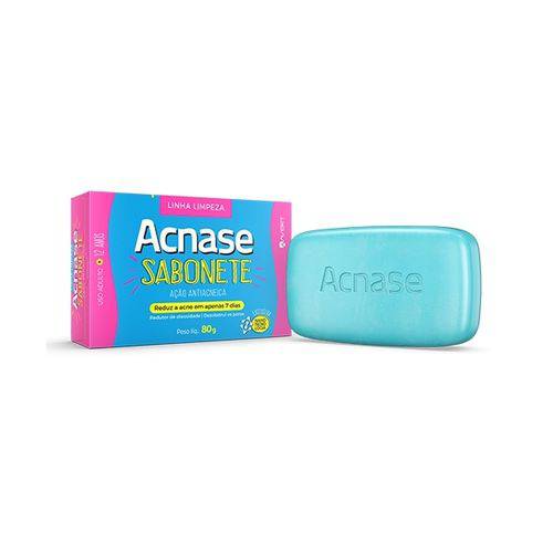 Acnase Clean Sabonete Antiacne Facial 80g