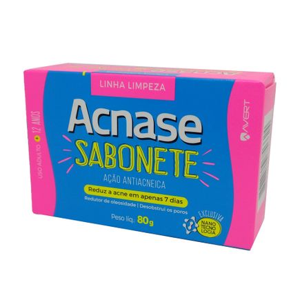 Acnase Clean Sabonete Antiacneico 80g