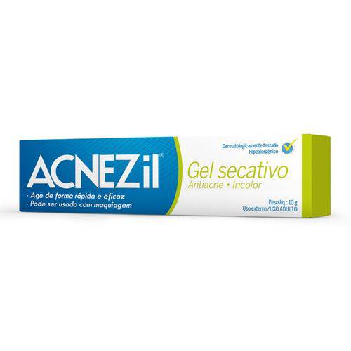 Acnezil Gel Secativo Antiacne e Incolor 10g