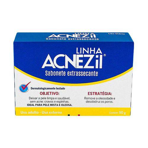 Acnezil Sabonete Extrassecante 90grs Cimed