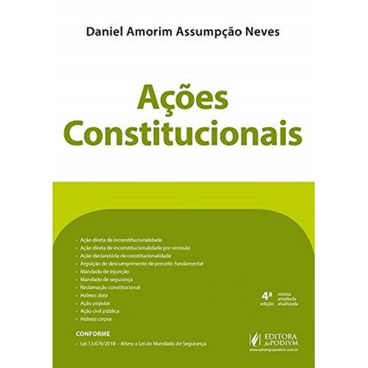 Acoes Constitucionais - Juspodivm
