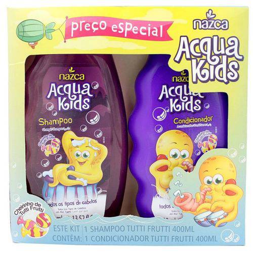 Acqua Kids Kit Shampoo + Condicionador 400ml Tutti Frutti