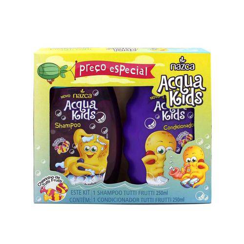Acqua Kids Kit Shampoo + Condicionador 250ml Tutti Frutti
