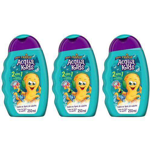 Acqua Kids Tutti Frutti Shampoo Infantil 2em1 250ml (kit C/03)