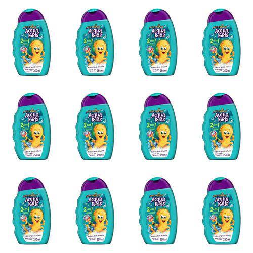 Acqua Kids Tutti Frutti Shampoo Infantil 2em1 250ml (kit C/12)