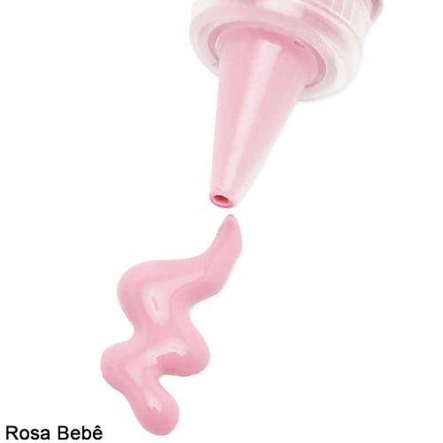 Acripuff-Tinta para Expansão a Calor 35ml Acrilex Rosa Bebê 813