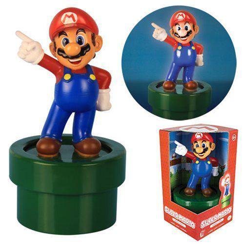 Action Figure Acessório Luminaria Nintendo - Super Mario Bros