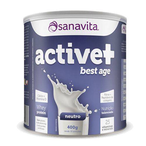 Active+ Best Age - 400g Chocolate - Sanavita