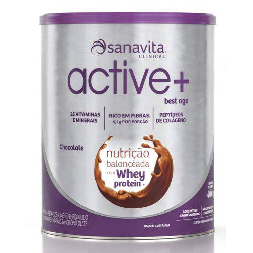 Active+ Best Age - Chocolate - Sanavita 400g