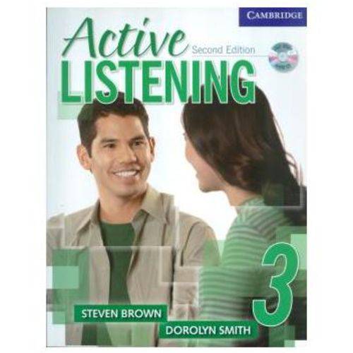 Active Listening 3 - Student's Book - With Self-Study Audio CD - 2ª Ed.