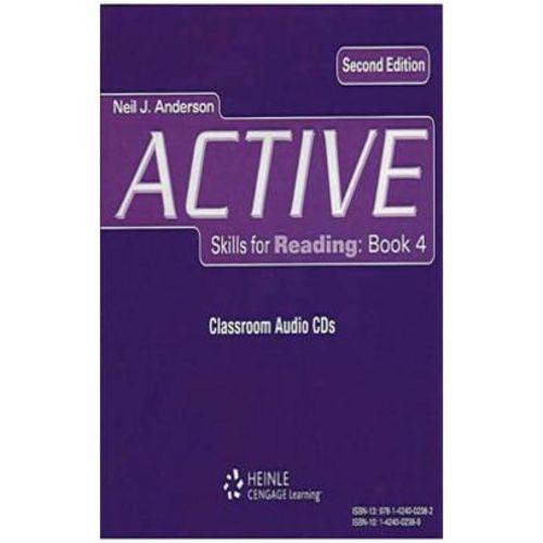 Active Skills For Reading - 2e - 4 - Classroom Audio CD