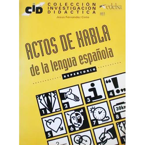 Actos de Habla de La Lengua Espanola - Disal S.A.Distribuidores Assoc.De Livros
