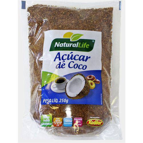 Açúcar de Coco - 250g - Natural Life