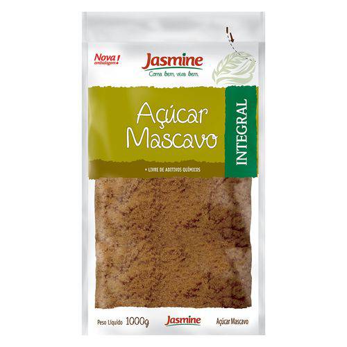 Açucar MASCAVO - Jasmine - 1kg