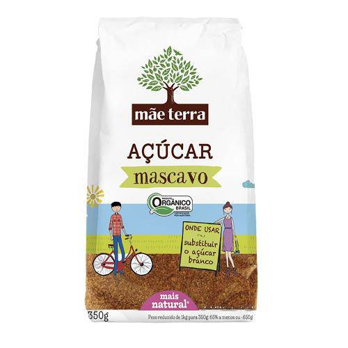 Açúcar Mascavo Orgânico - 350g - Mãe Terra