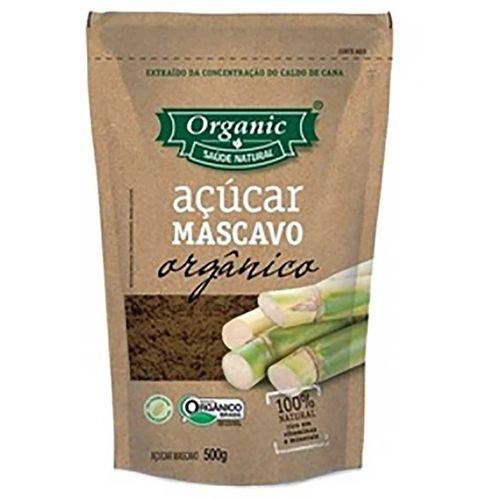 Açúcar Mascavo Orgânico Organic 500g