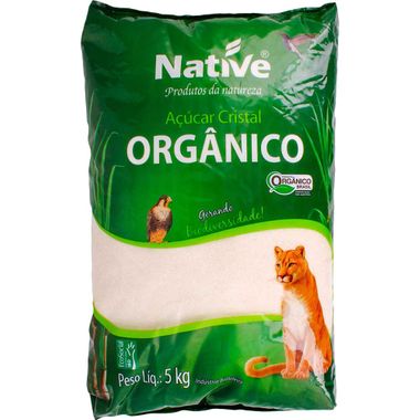 Açúcar Orgânico Claro Native 5kg