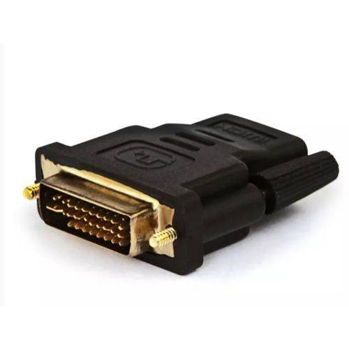 Adaptador ACPRO DVI 24+1 Macho para HDMI Femea