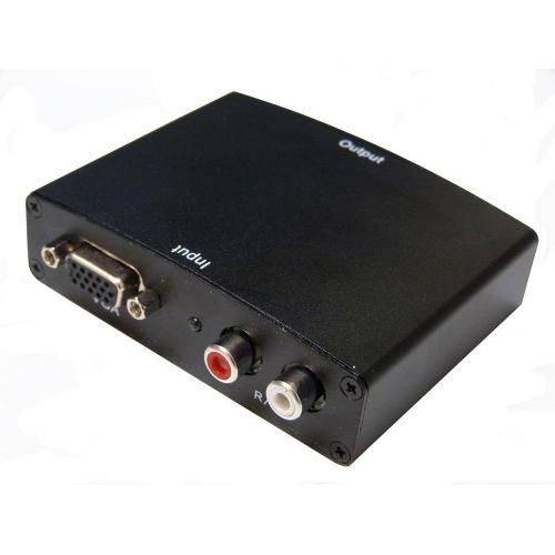 Adaptador Conversor Vga para Hdmi com Áudio 1280x1024