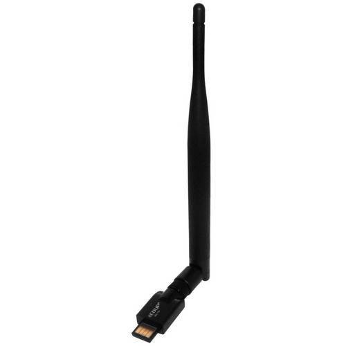 Adaptador de Rede USB 2.0 Sem Fio C/ Antena de 6dBi Wifi/WLAN - 150Mbps C