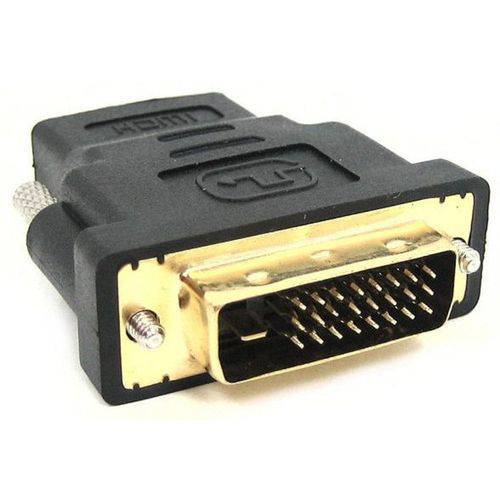 Adaptador de Vídeo - DVI-D (Macho) > HDMI (Fêmea) - Stock - 958007