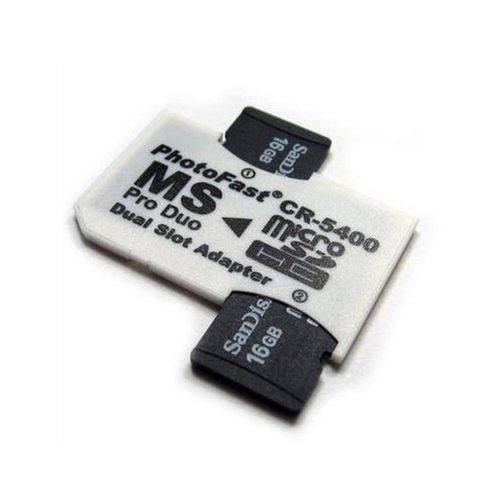 Adaptador Memory Stick com Micro Sd 16gb