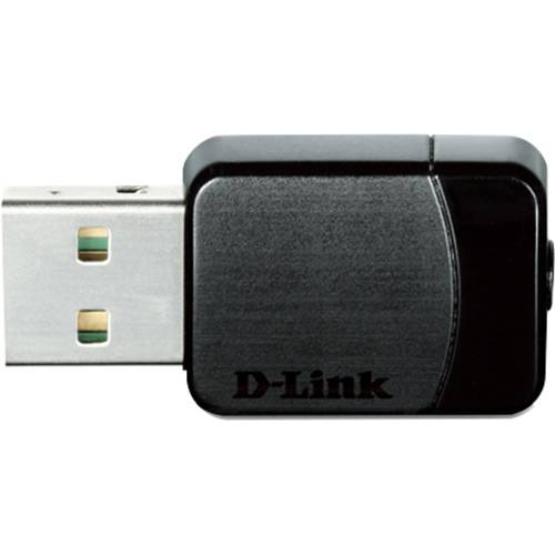 Adaptador Nano Wireless USB D-Link DWA-171 AC600 Dual Band