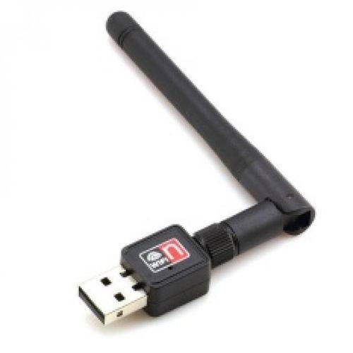 Adaptador / Receptor USB Wireless com Antena com 600 Mbps