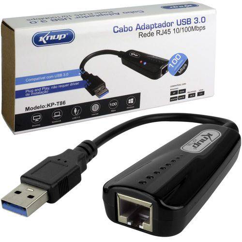 Adaptador USB 3.0 para Rj45 Kp-t86 Knup
