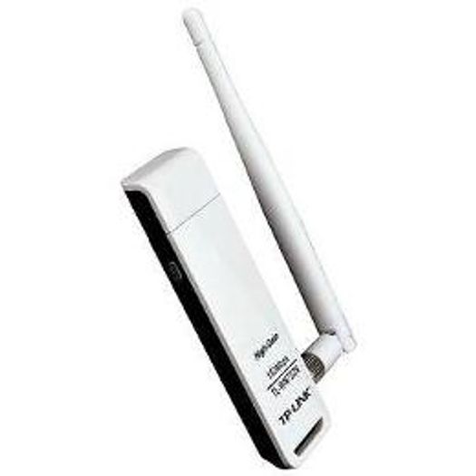 Adaptador Usb Tlwn722n Wireless 150mbps com Antena - Tp Link