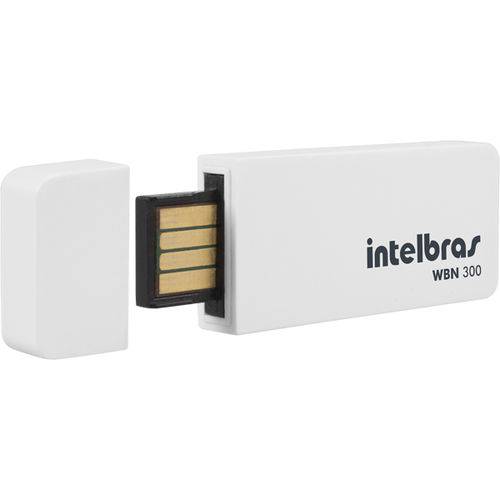 Adaptador USB Wireless Intelbras N 300 Mbps Wbn 300