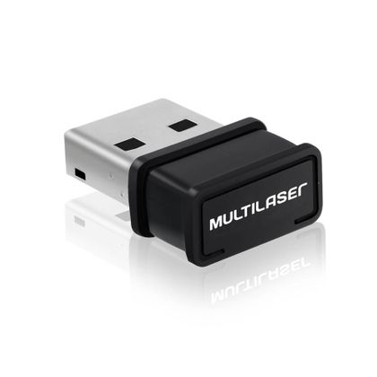 Adaptador USB Wireless Multilaser 150Mbps - RE035 RE035