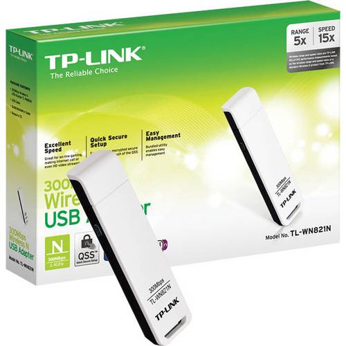 Adaptador Wireless USB N 300 Mbps Tp Link