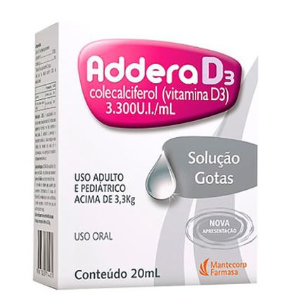 Addera D3 3300ui/ml Gotas 20ml