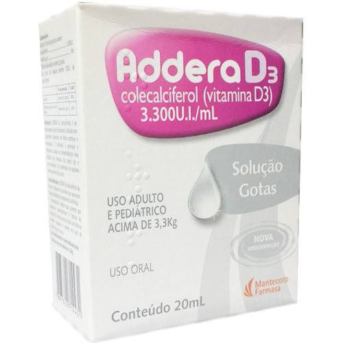 Addera D3 Gotas 3300ui/ml 20ml