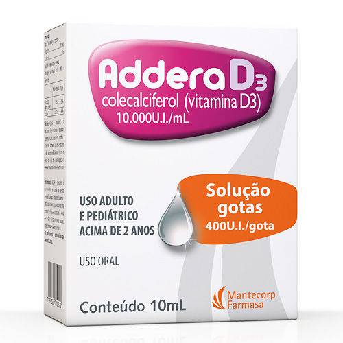 Addera D3 Gotas 10.000ui/ml 10ml