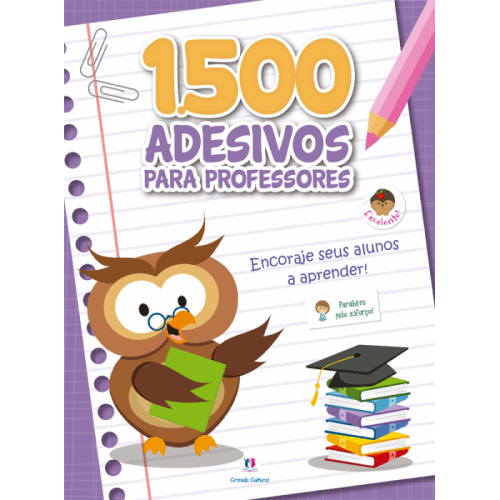 ADE-1500 Adesivos Encoraje Seus Alunos a Aprender