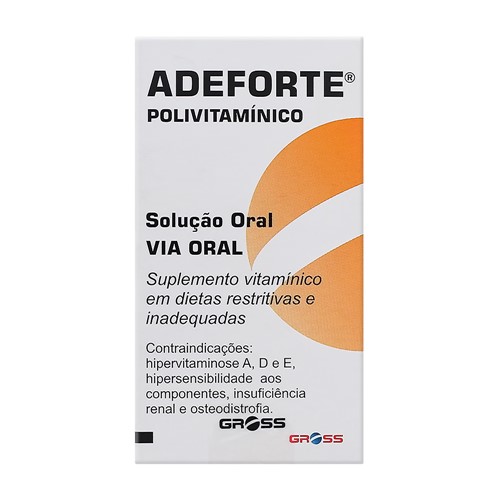 Adeforte Flaconete Oral com 3ml