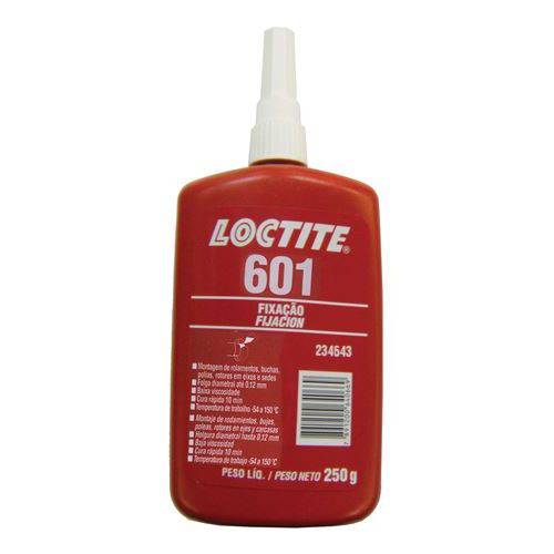 Adesivo Anaeróbico Fixação 601 250g - Loctite - 234643 - Unit. -