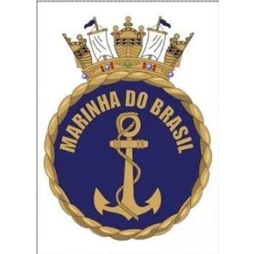 Adesivo Brasão Marinha do Brasil Adesivo Externo de Ótima Qualidade.
